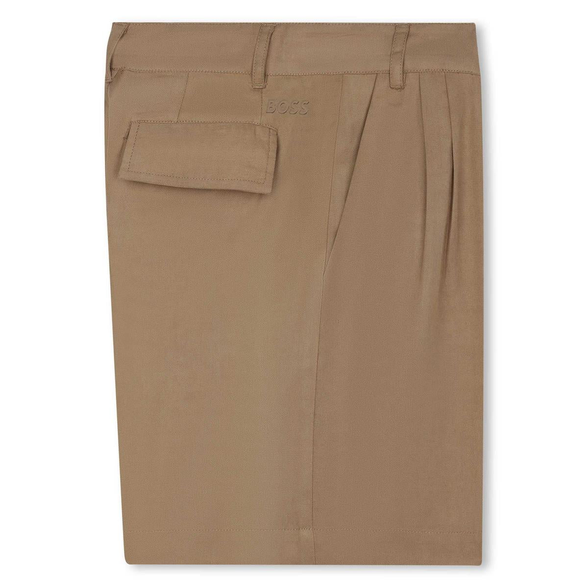 Boys Camel Shorts