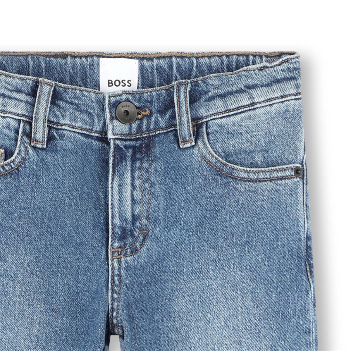 Boys Blue Denim Trousers