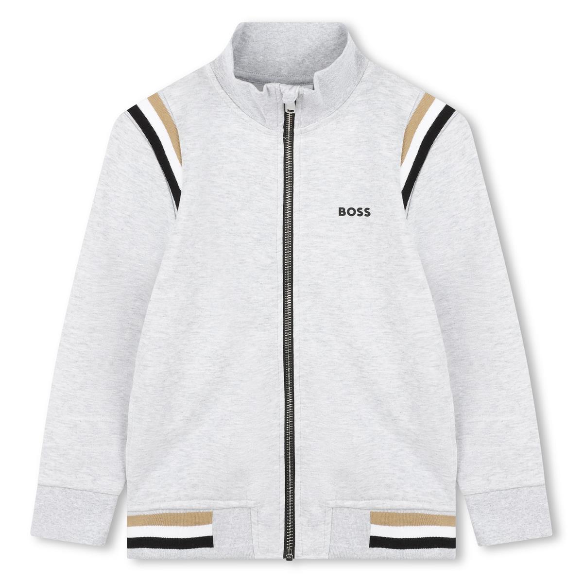Boys Light Grey Cotton Set