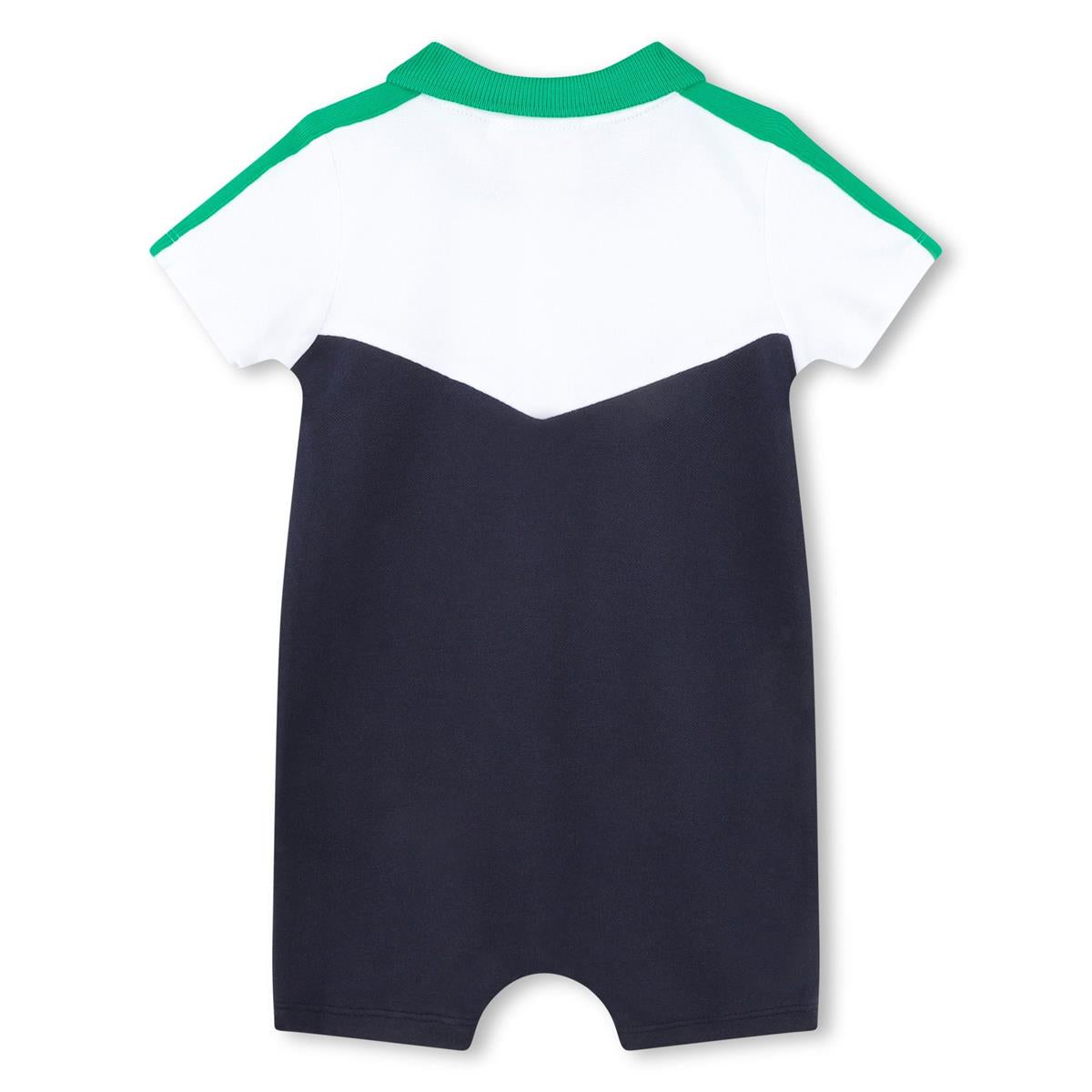 Baby Boys White Babysuit