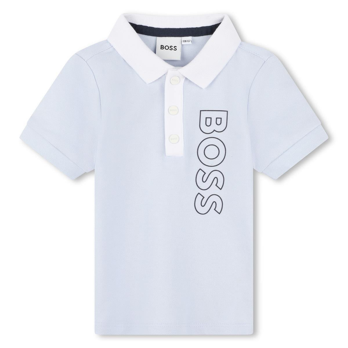 Baby Boys Light Blue Cotton Set
