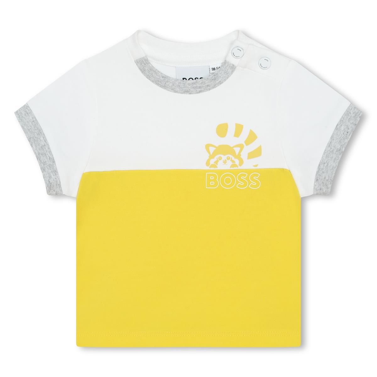 Baby Boys Yellow Cotton Set