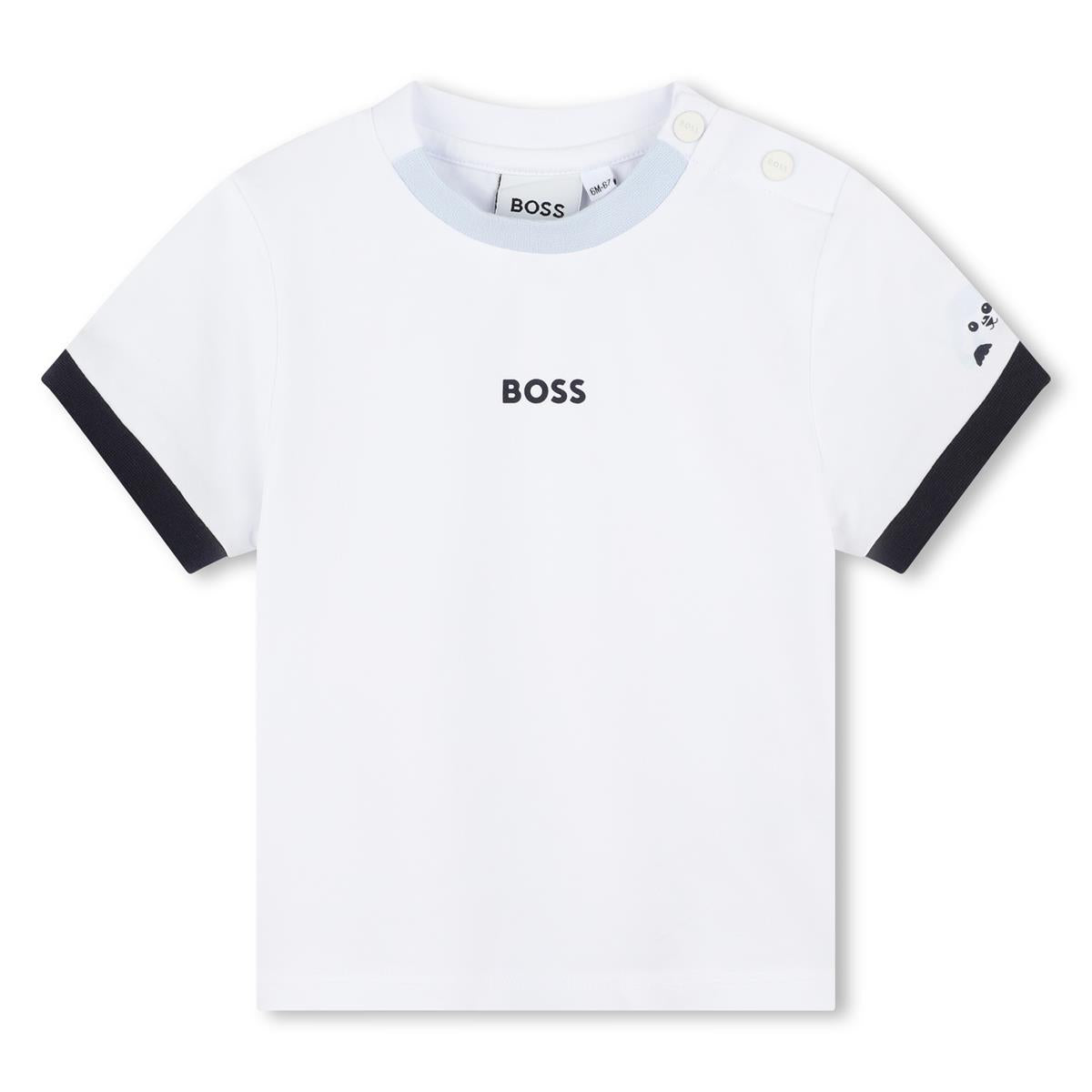 Baby Boys Navy Cotton Set