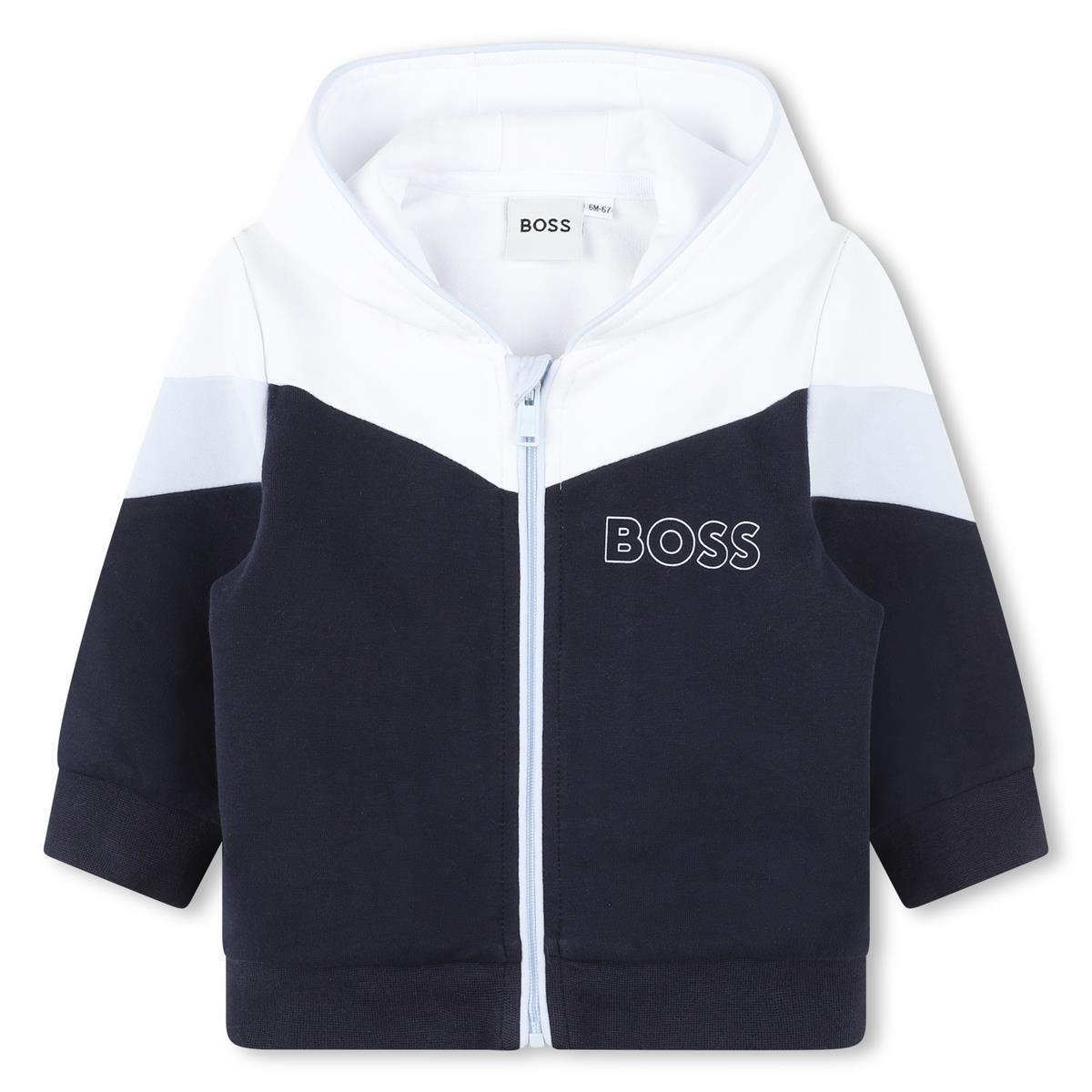 Baby Boys Navy Cotton Set