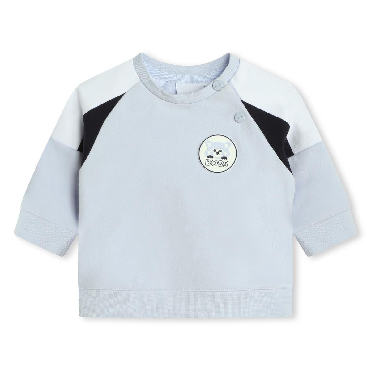 Baby Boys Light Blue Cotton Set