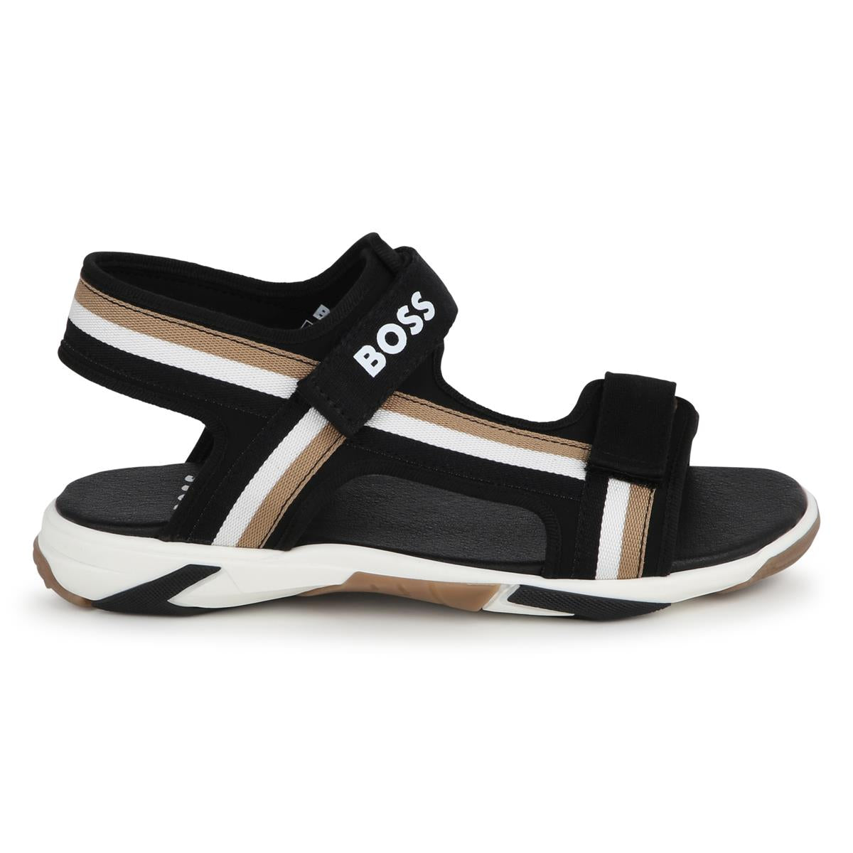 Boys Black Sandals