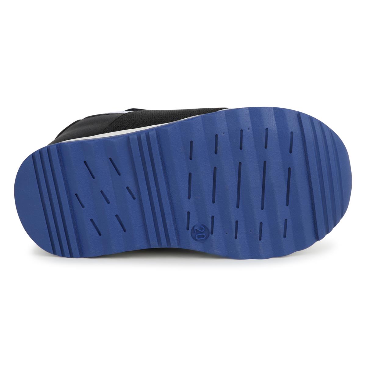 Baby Boys Navy Logo Shoes