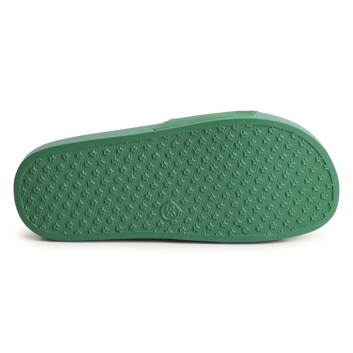 Boys Green Slippers