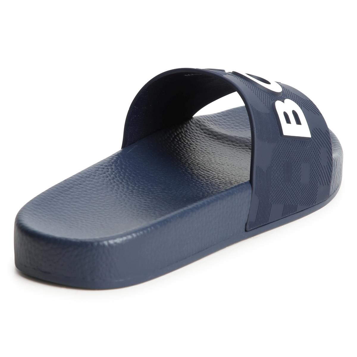 Boys Navy Slippers