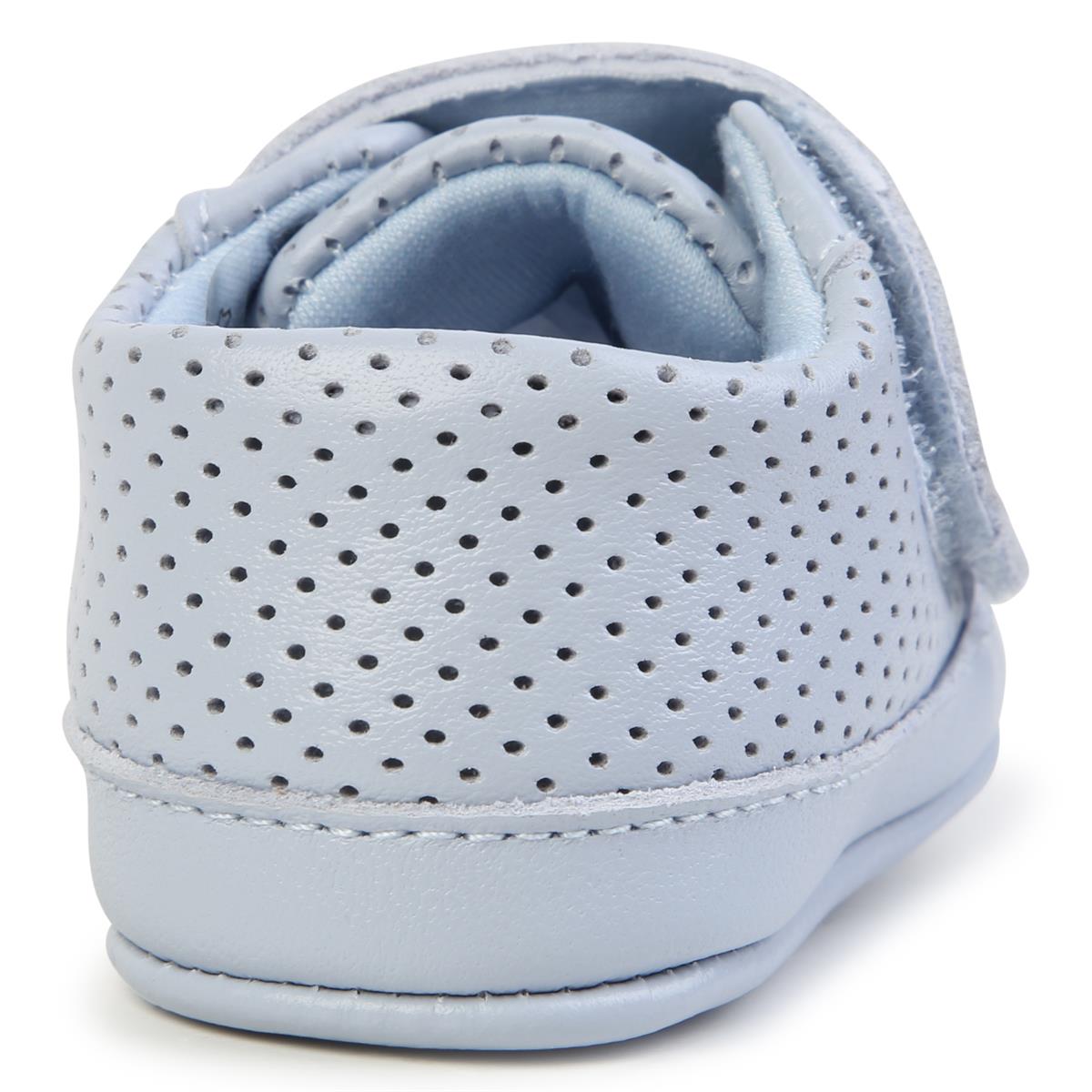 Chaussures plates bleu clair pour bébés garçons