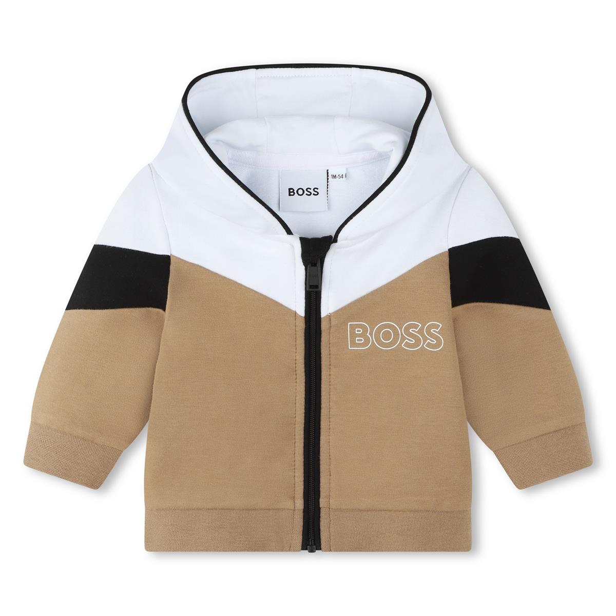 Baby Boys Beige Cotton Set
