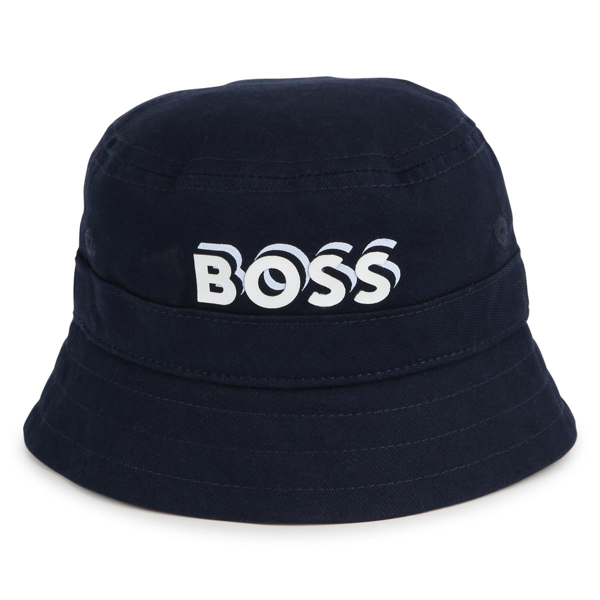 Baby Boys Dark Blue Bucket Hat