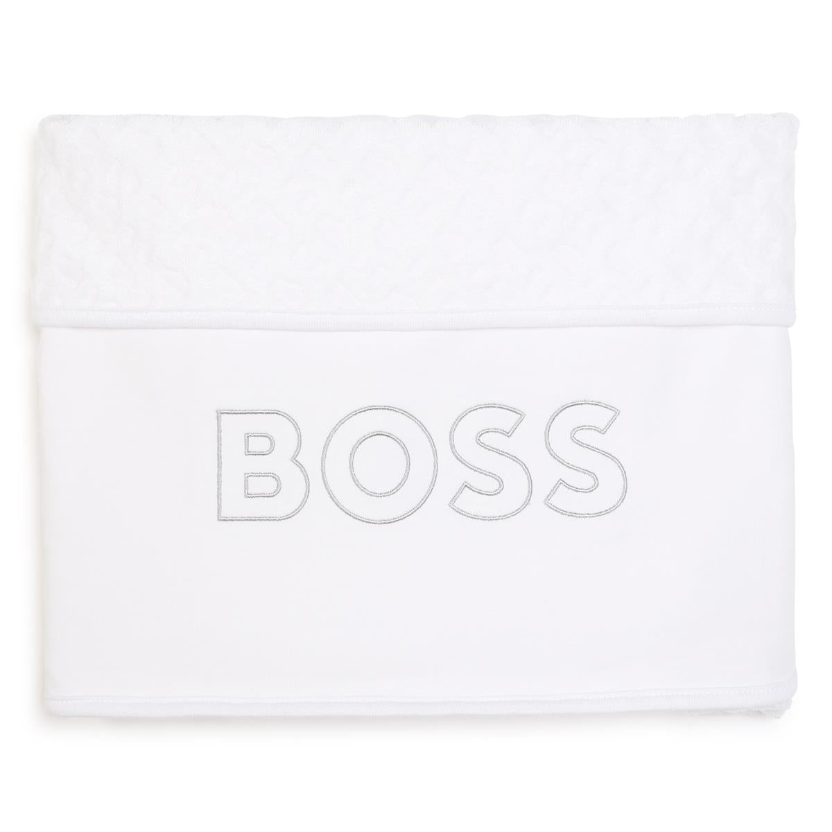 Baby Boys & Girls White Blanket(75x75cm)