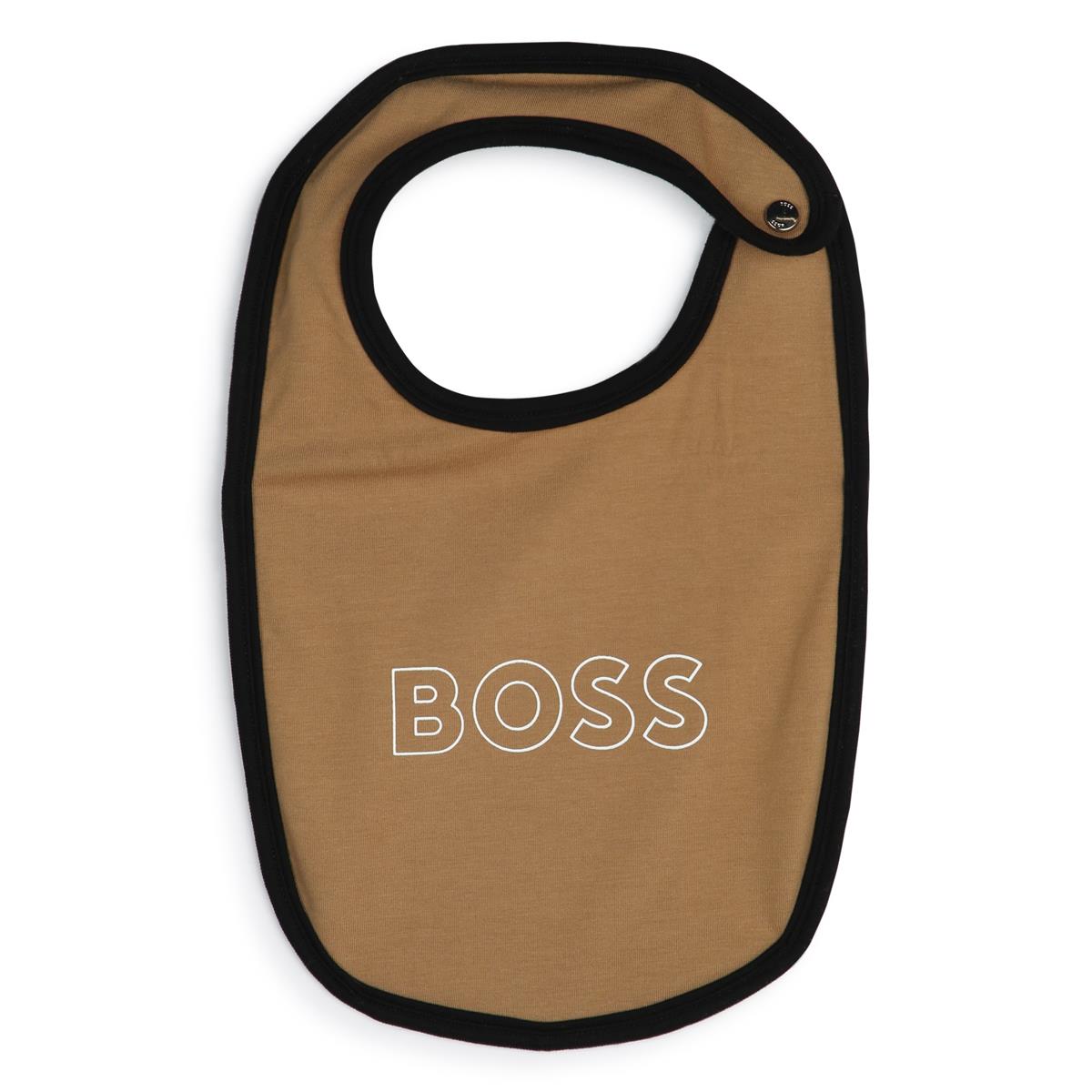 Baby Boys White Bib Set(3 Pack)