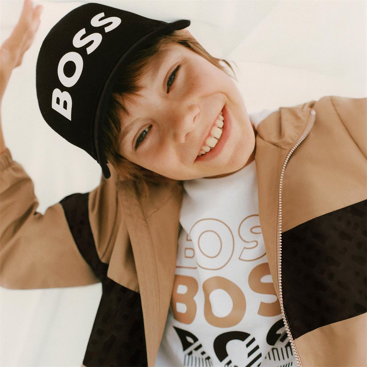Boys Black Cap
