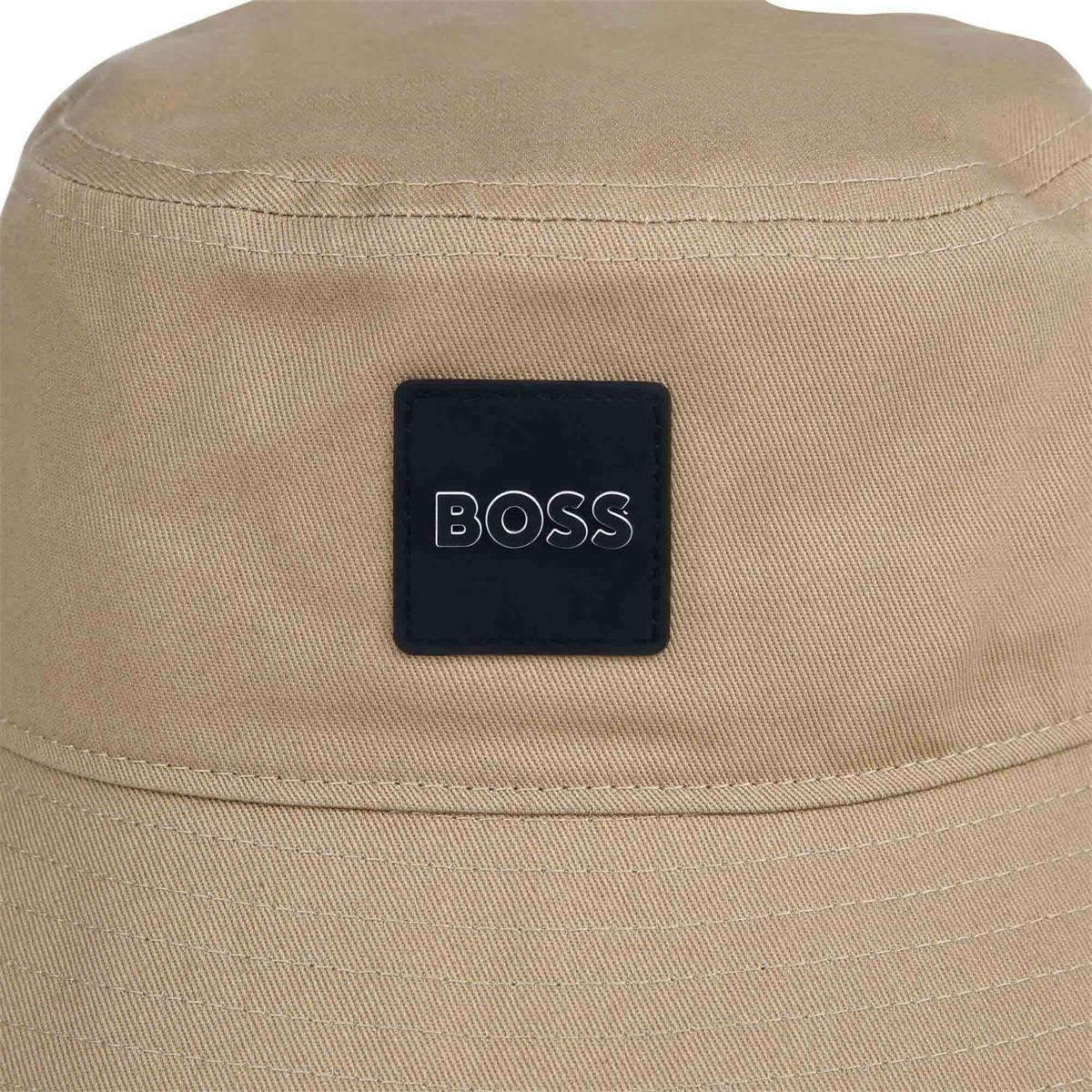Boys Beige Bucket Hat