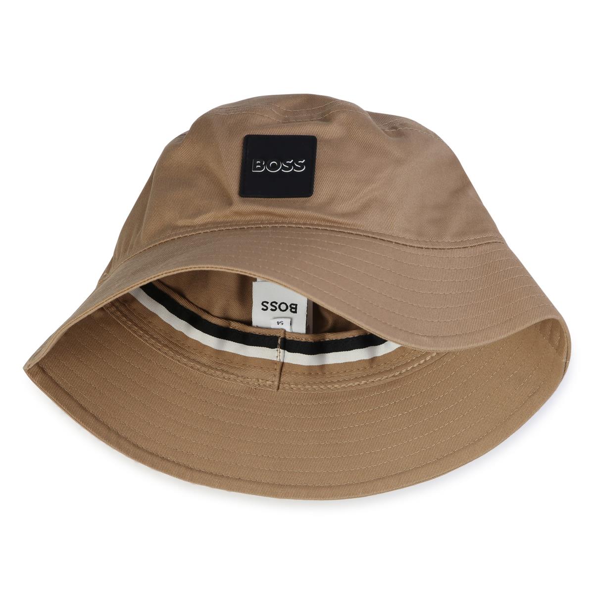 Boys Beige Bucket Hat