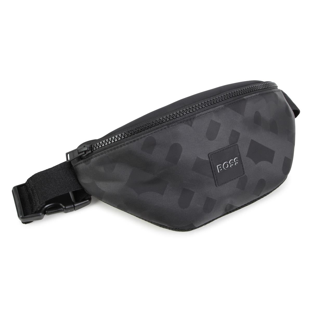 Boys Black Belt Bag(38x13.5x8cm)