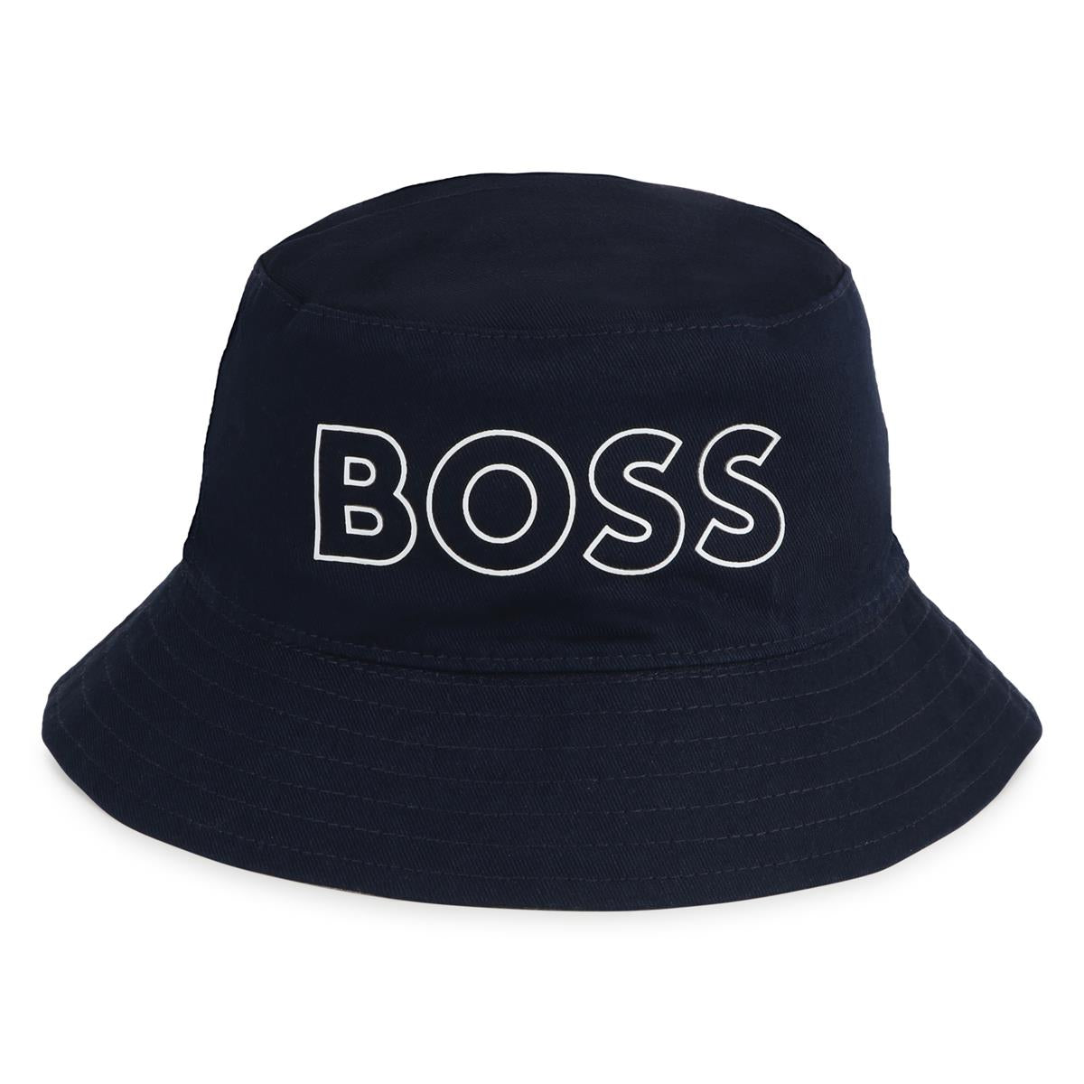 Baby Boys Dark Blue Bucket Hat