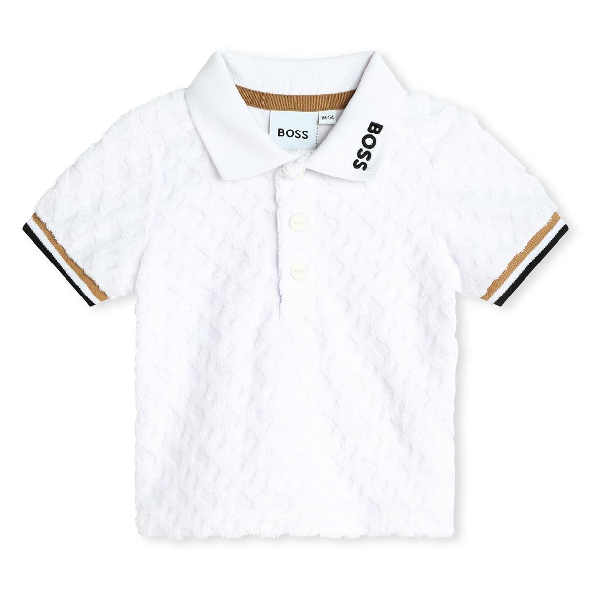 Baby Boys White Cotton Set