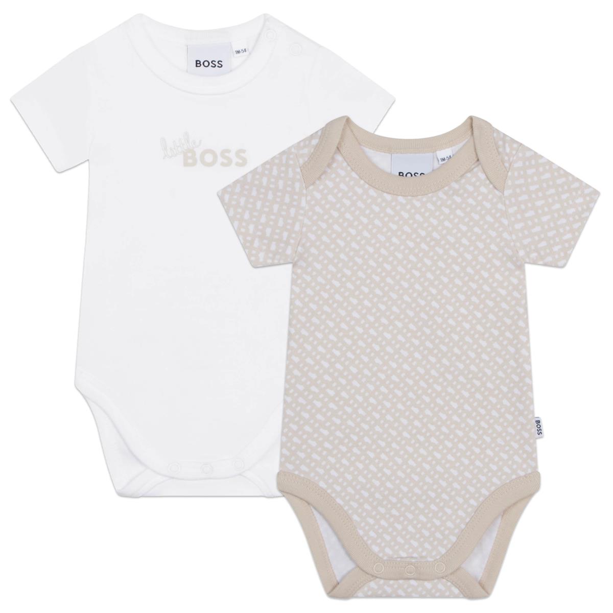 Baby Boys White Babysuit