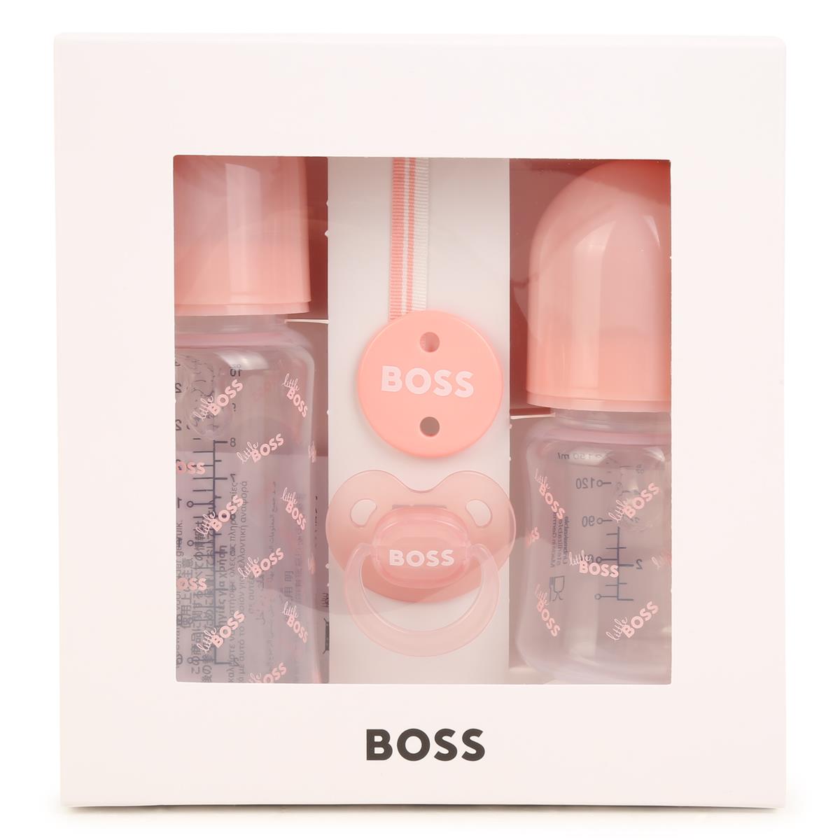 Pink Feeding Bottle Set