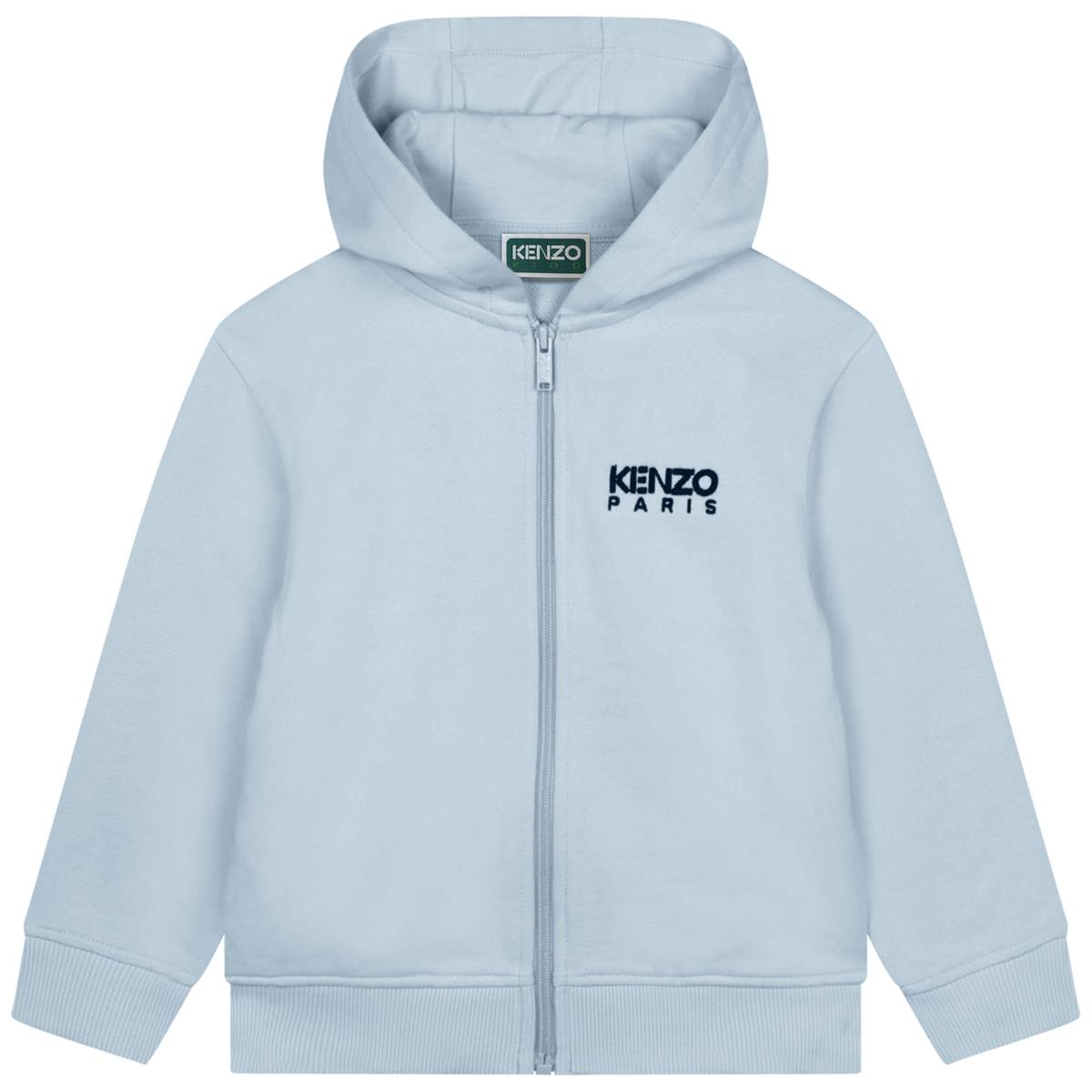 Boys Blue Zip-Up Top