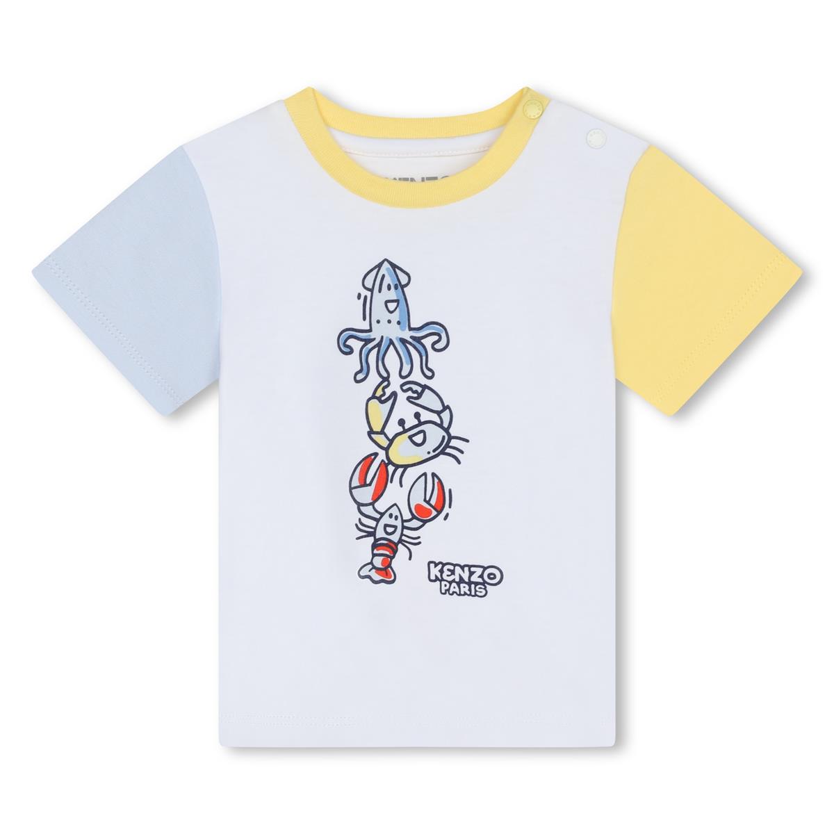 Baby Boys White Cotton Set