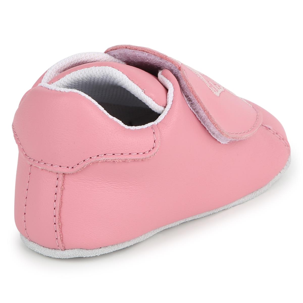 Baby Boys & Girls Pink Flat Shoes