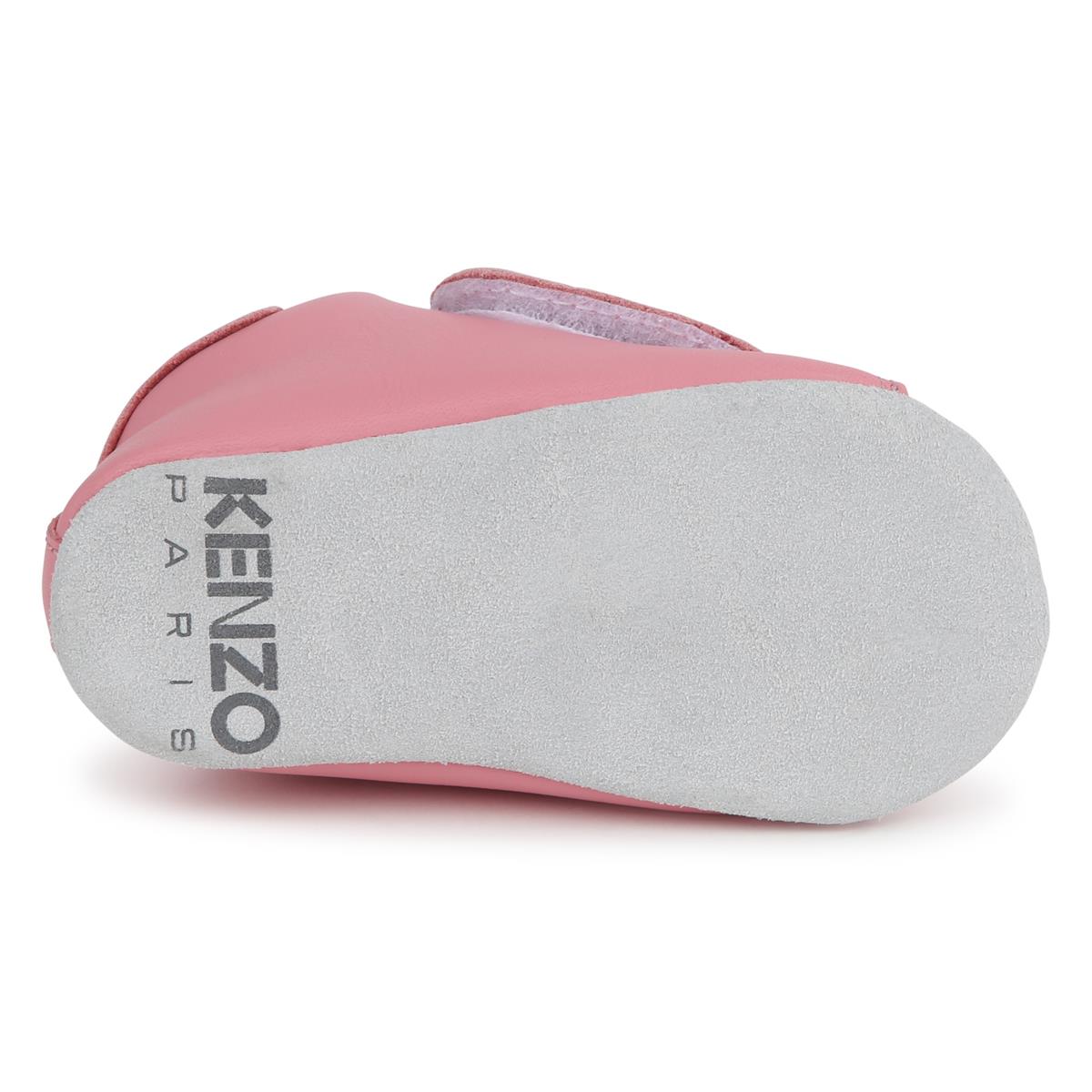 Baby Boys & Girls Pink Flat Shoes