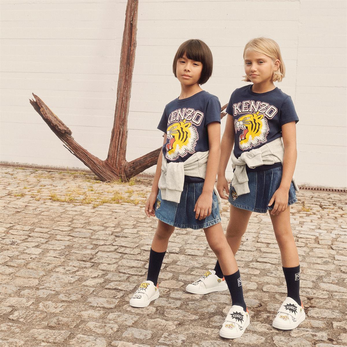 Boys & Girls White Shoes