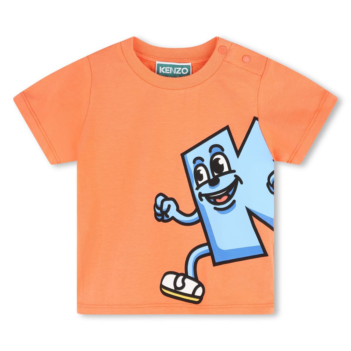 Baby Boys Orange Cotton Set
