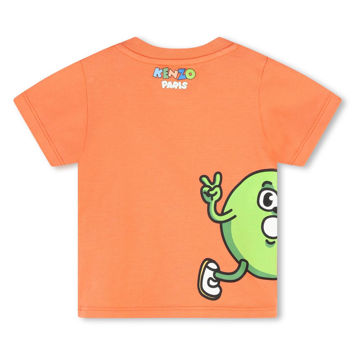 Baby Boys Orange Cotton Set