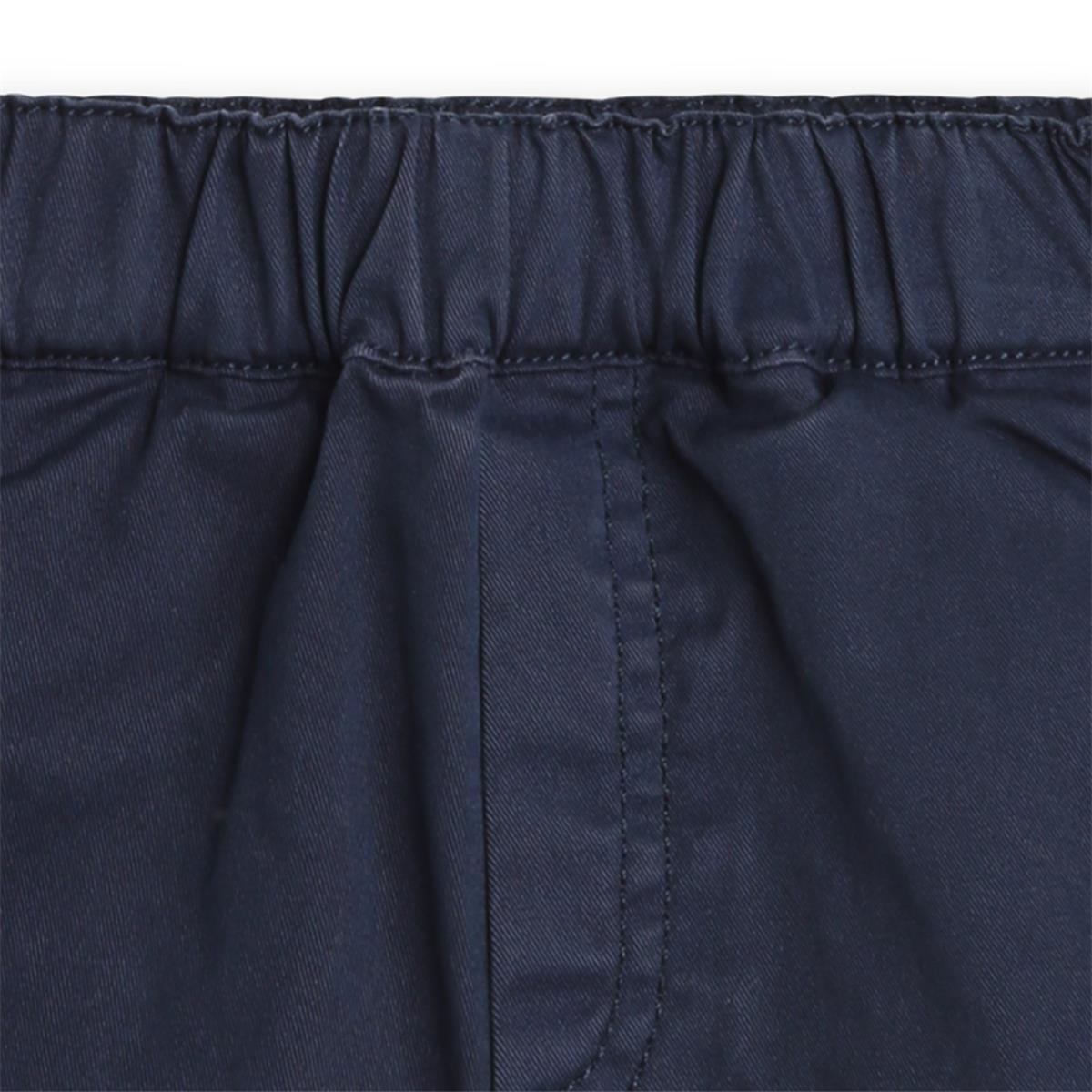 Baby Boys Blue Cotton Shorts