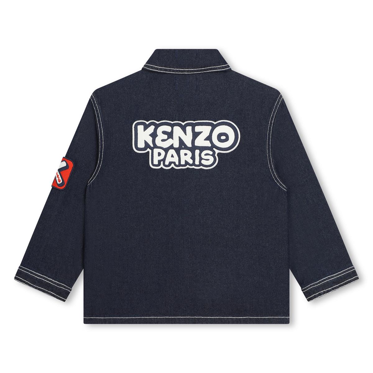 Boys Navy Denim Jacket