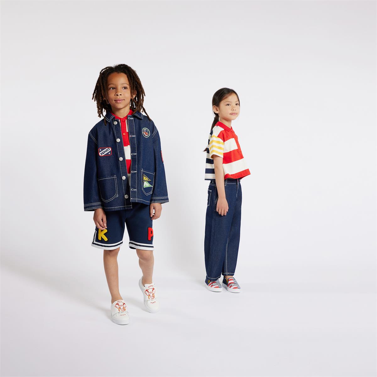 Boys Navy Denim Jacket