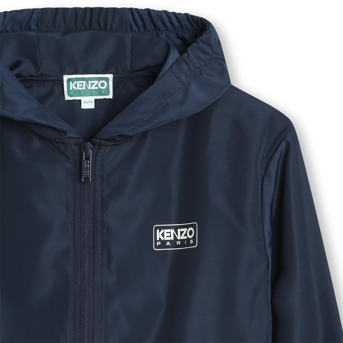 Boys & Girls Dark Blue Zip-Up Jacket