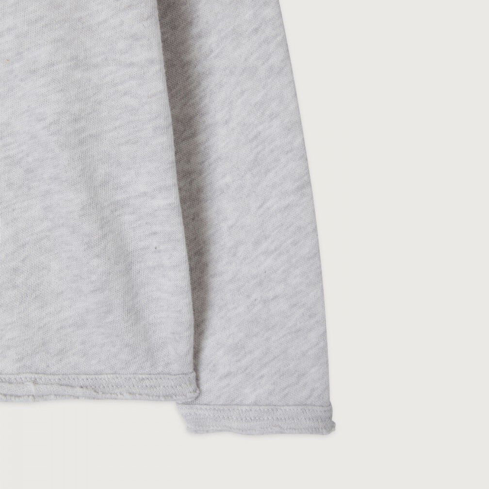 Boys & Girls Light Grey Cotton T-Shirt