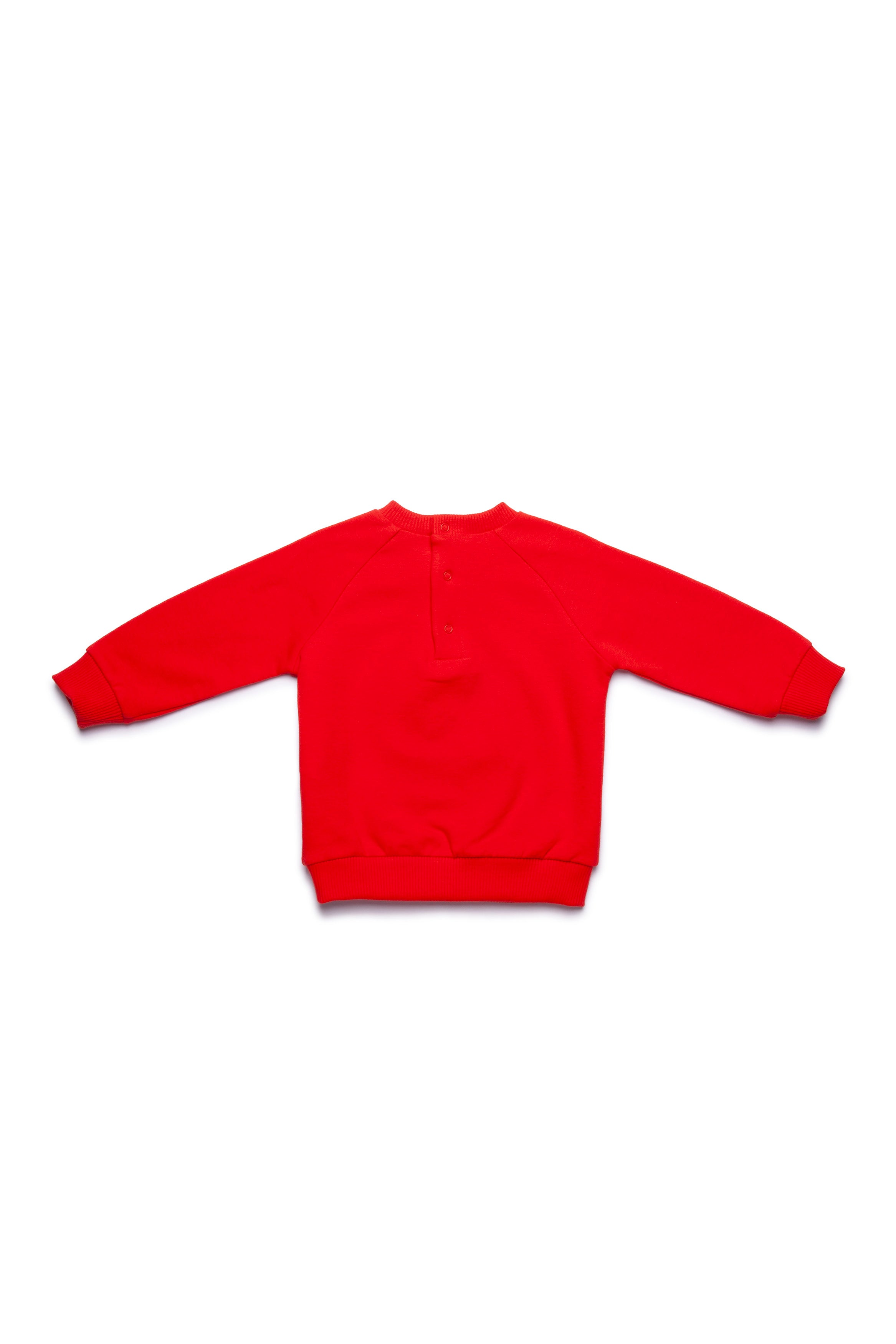 Boys & Girls Red Pattern Cotton Sweater