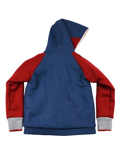 Boys Blue & Red Coat