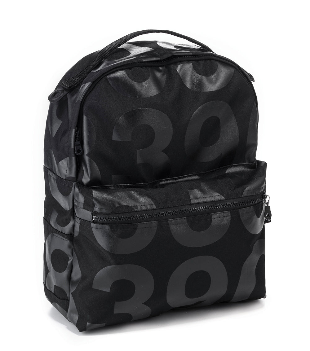 Baby Boys Black Number Backpack