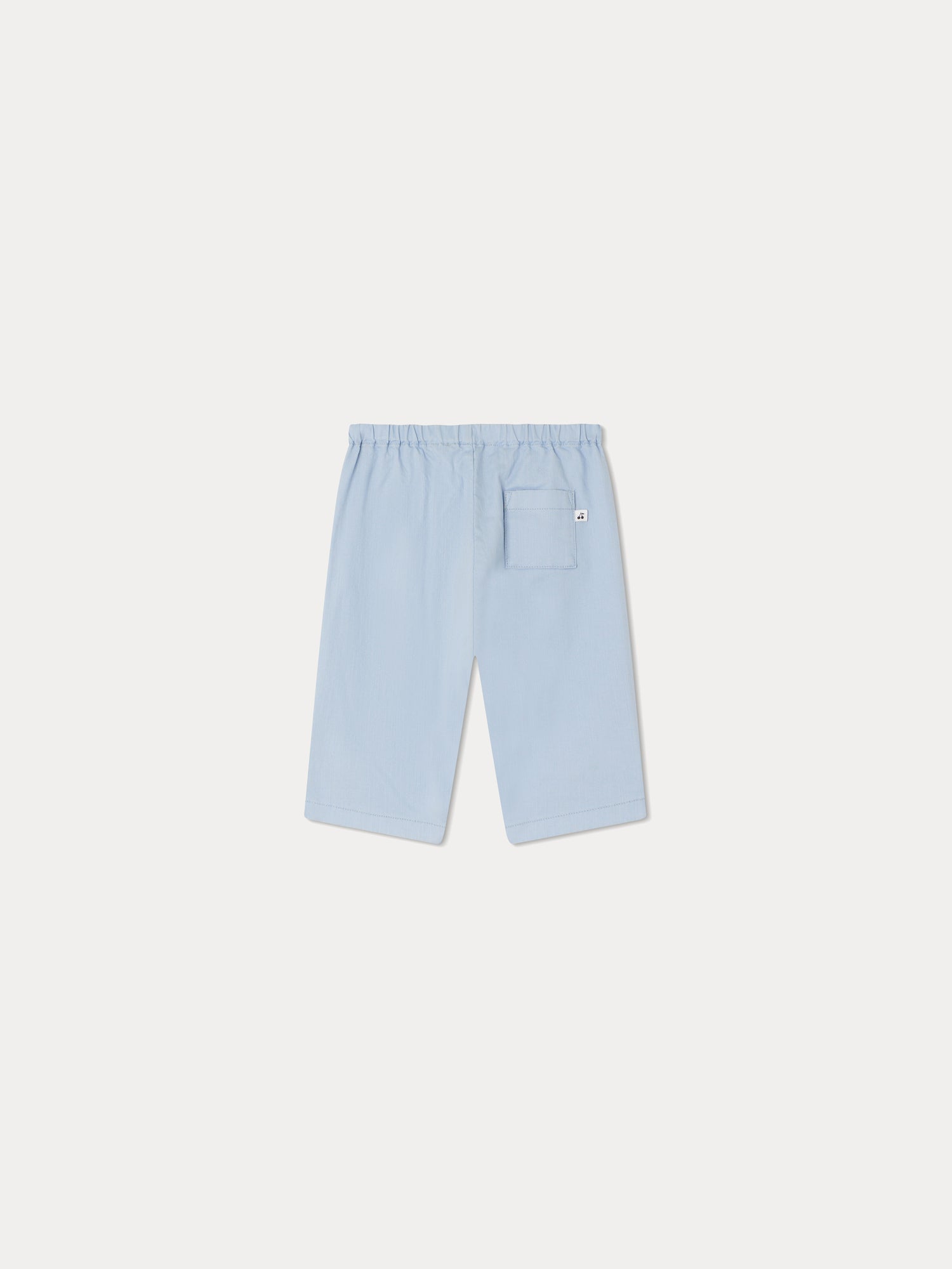 Baby Boys Blue Cotton Trousers