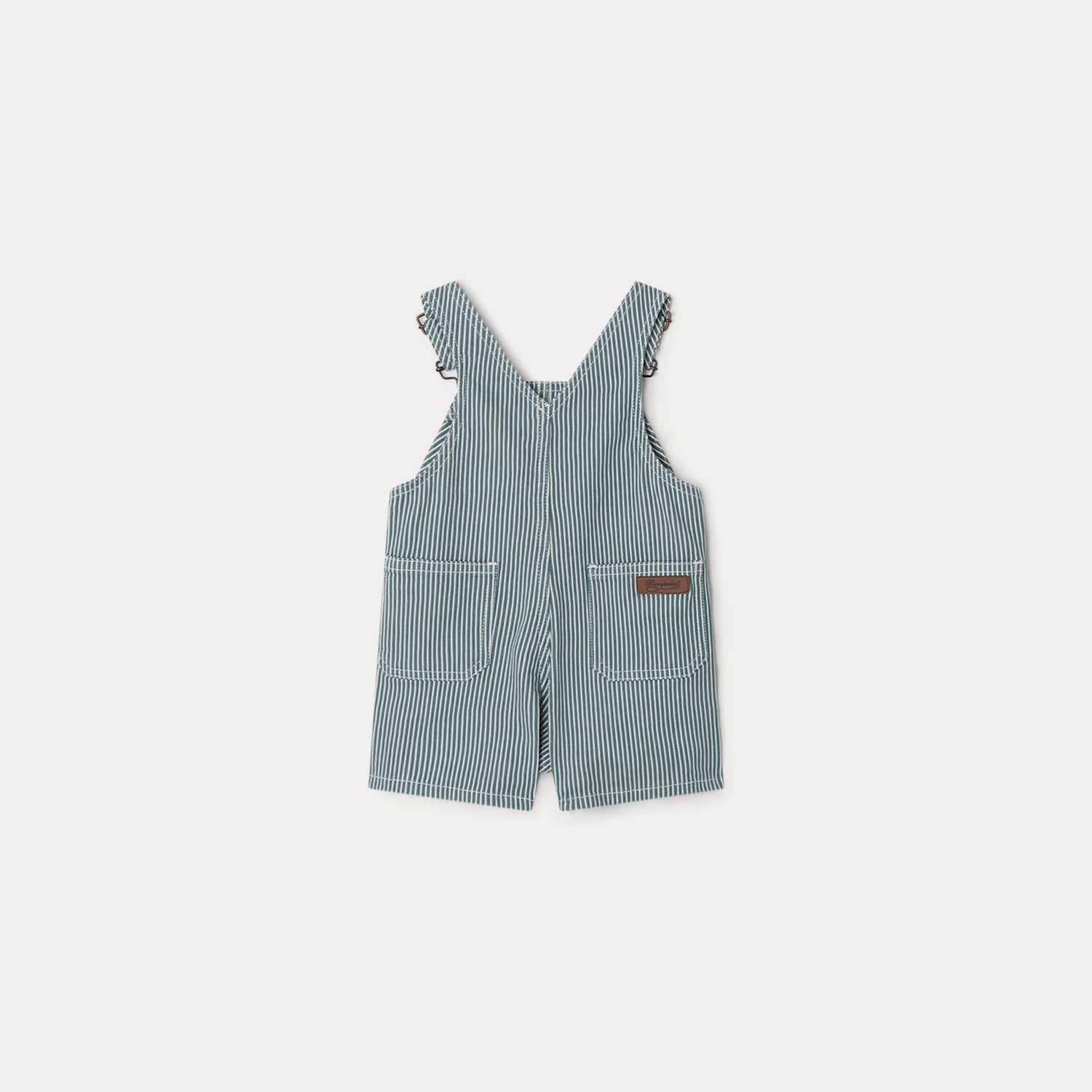 Baby Boys Blue Stripes Jumpsuit