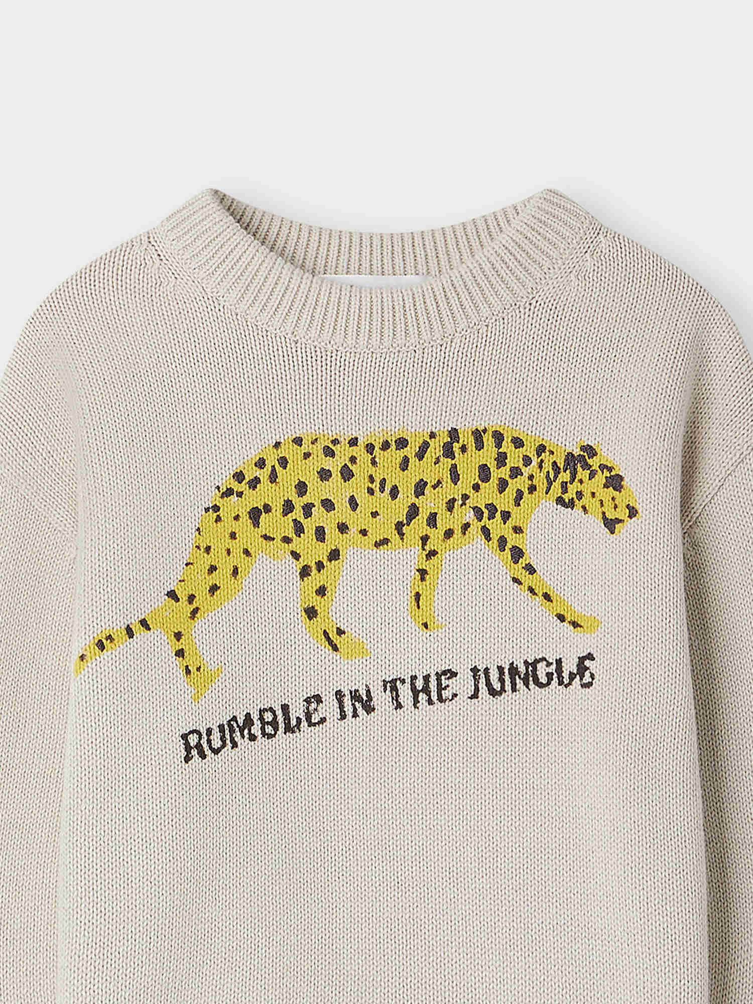 Boys Grey Cotton Sweater