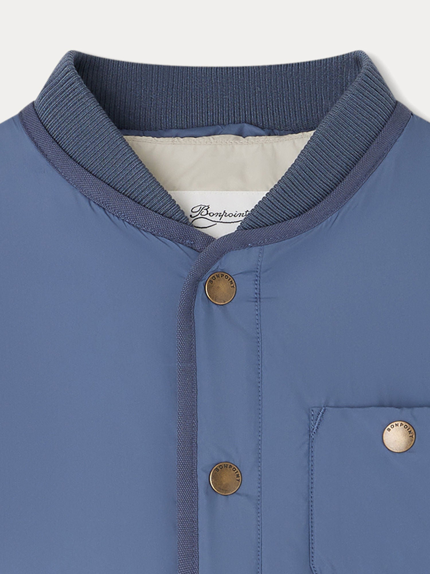 Boys Blue Padded Jacket