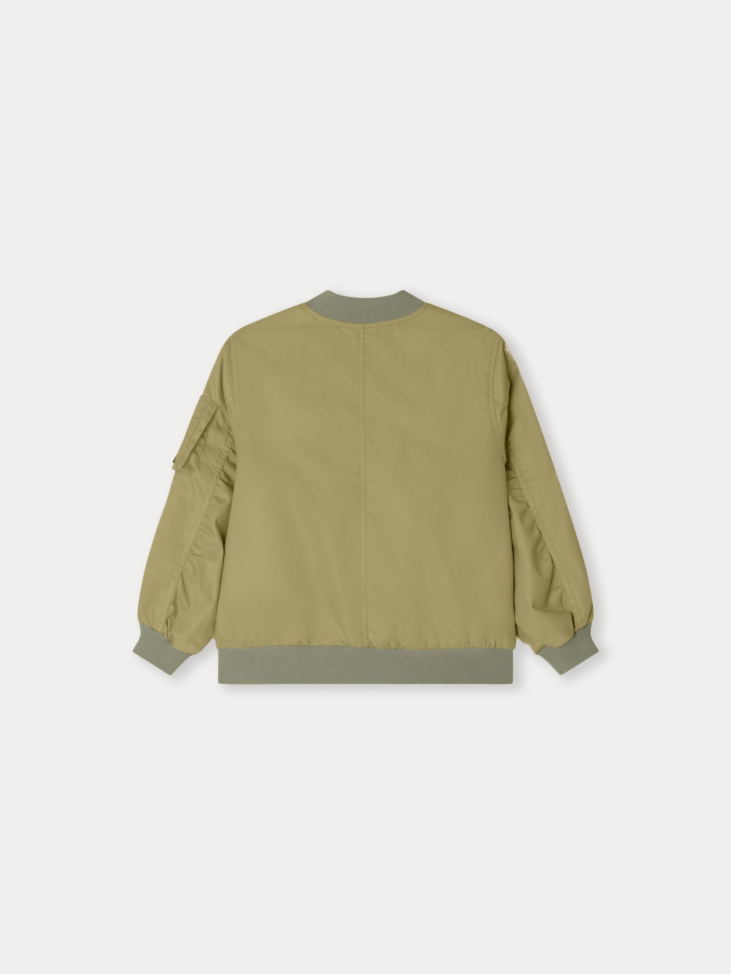 Boys Green Zip-Up Jacket