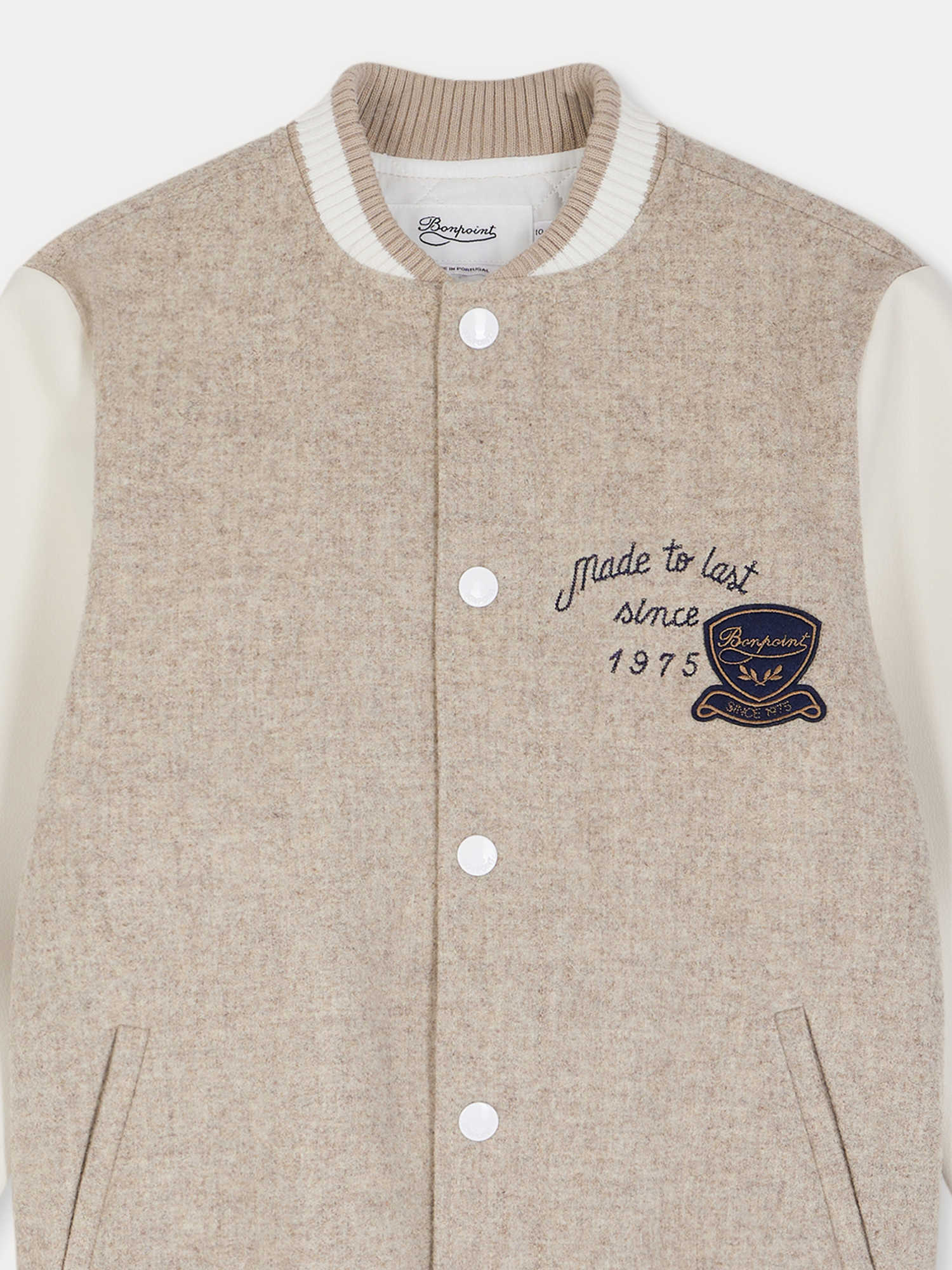 Boys Beige Jacket