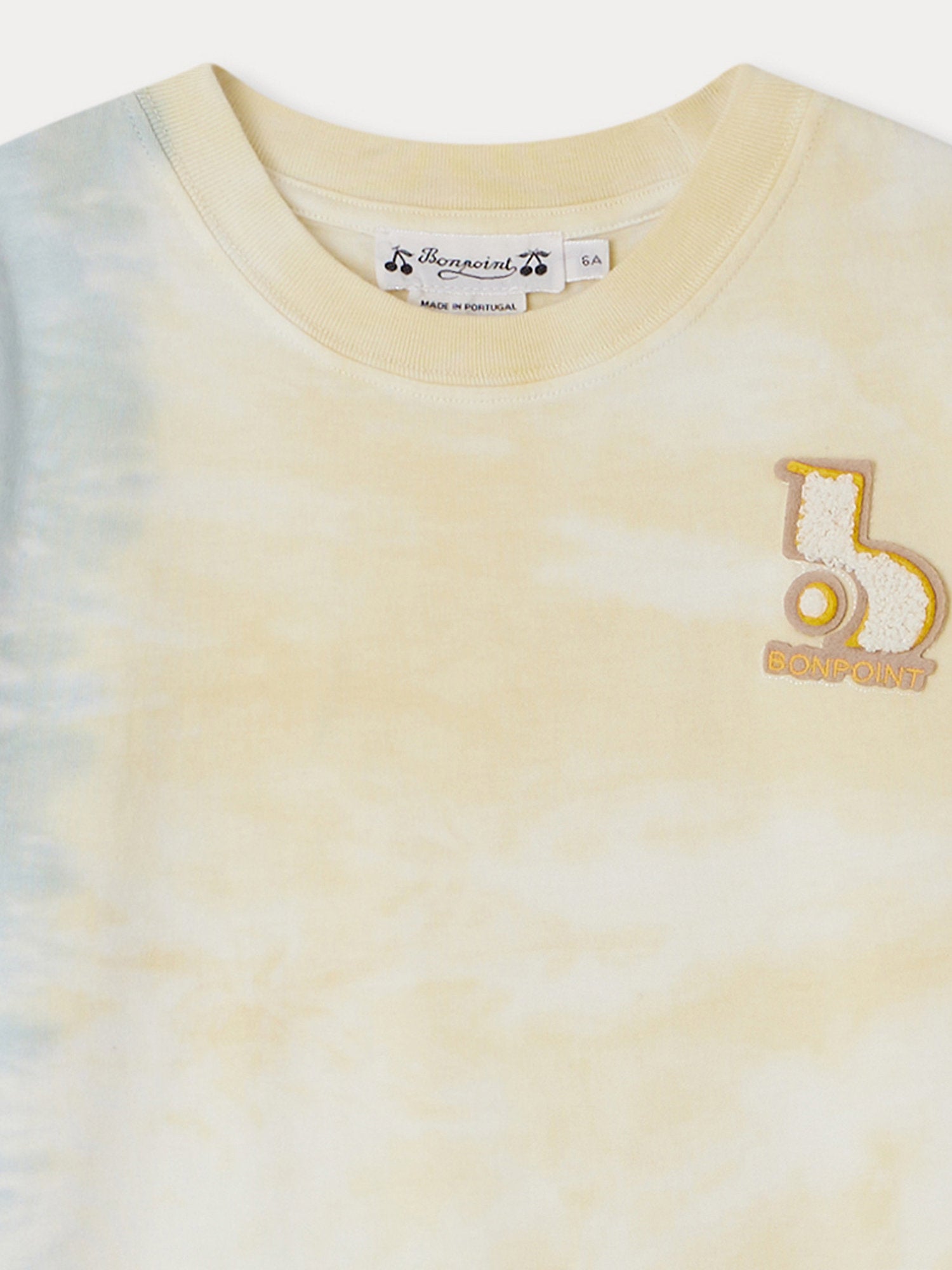 Boys Yellow Cotton T-Shirt