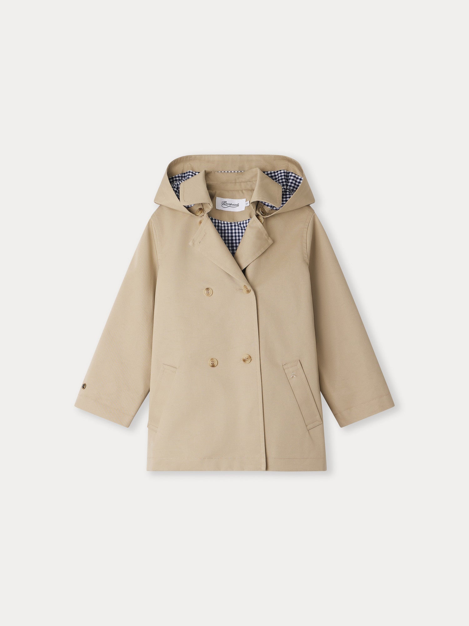 Girls Beige Coat