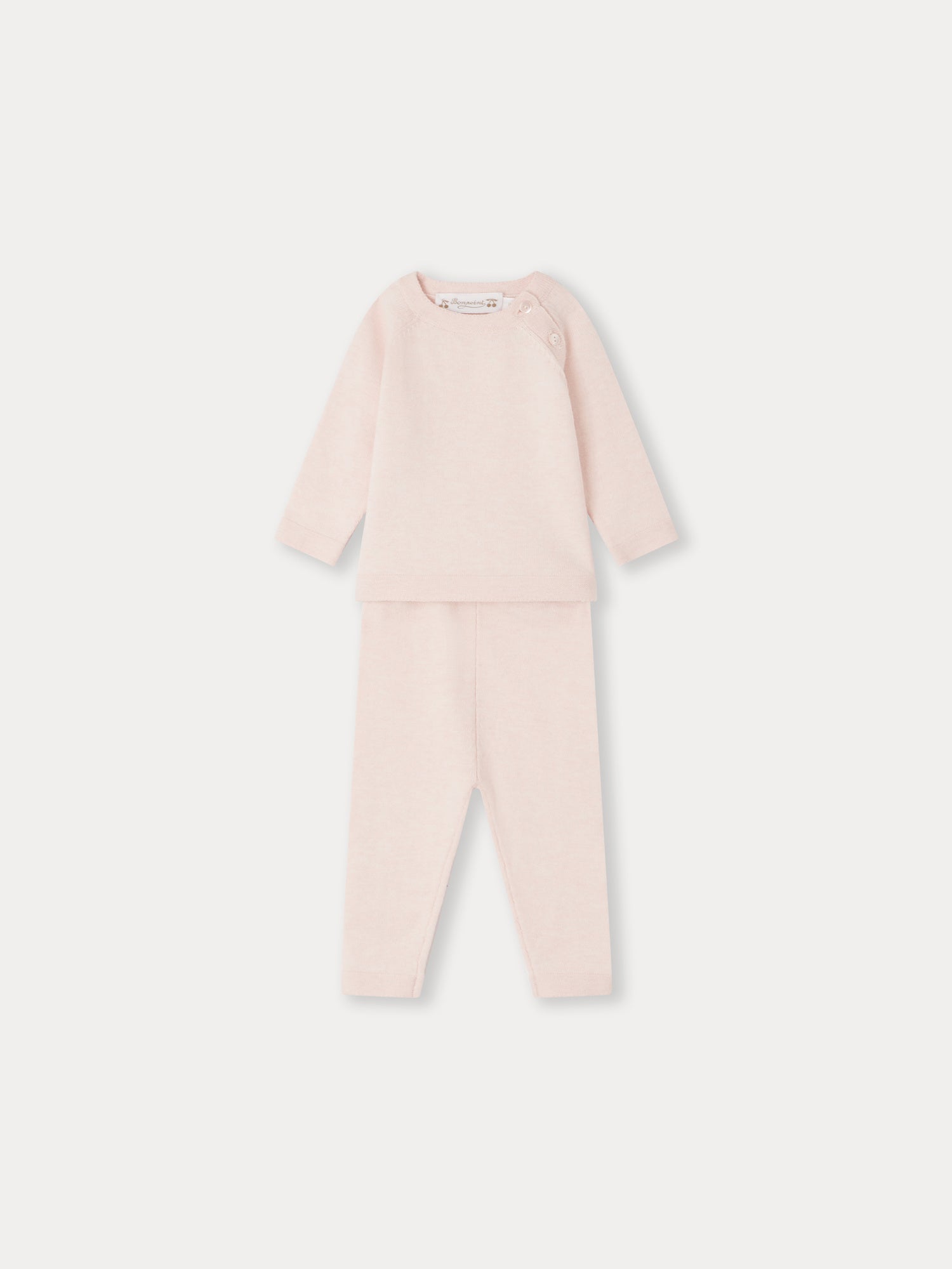 Baby Boys & Girls Pink Cotton Set